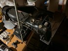 Singer 107w Vintage Original Black Industrial Sewing Machine Leather jean