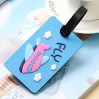 4 Pcs Travel Suitcase Id Tag Plastic Luggage Tags Identifier Label Handbag Tag