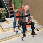 Foldable Emergency Stair Chair Stair Climbing Wheelchair Transportation Chair