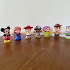 Lot Of 11 Fisher-price Little People Toy Story Disney Princess Mickey - Mix
