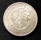 1940 South Africa Silver  2 Shillings  Nice Coin  Enn Coins