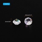 14000pcs Acrylic Wedding Table Diamonds 3mm Crystals Gems Clear Ab