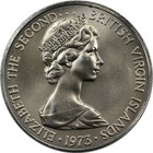 British Virgin Islands - 10 Cents - 1973 Fm - Special Unc - Ringed Kingfisher