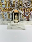 Brumberger Haunted House Mystery Bank Battery Op Works 1960 s Tin Litho      Video