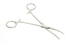 6  Curved Hemostat Forceps Locking Clamps Stainless Steel Surgical Instrument