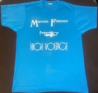 Maynard Ferguson T-shirt Vintage High Voltage Tour Teal   White Size Large