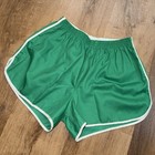 Vintage Gym Shorts Athletic Running Track Green Nos 60s 70s 80s Mens Xl 40 42