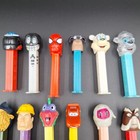 Pez Dispenser Lot Of 18 Assorted Characters Candy Toy Collectibles Vintage