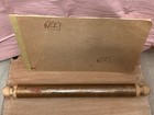 Tarla Cuisine France 18  Copper Rolling Pin W hardwood Handles  Beautiful Patina