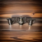 Vintage 1930 Wallace Sylvania Hotel Silver Soldered 3 Pc Tea Coffee Service Set
