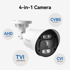 Tmezon 4in1 Hd 1080p Video Outdoor Cctv Security Camera 100ft Exir Night Vision