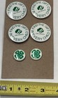 Girl Scout Round Pinback Buttons   2 Hh Club Pins
