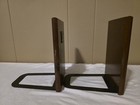 Vintage Mcm Wood Logo Bookends Pegasus Winged Horse Greek Mythology