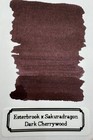 Fountain Pen Ink Samples Esterbrook X Sakuradragon Dark Cherrywood 3ml
