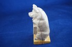 Antique Vintage  Cast Iron  Piggy Bank 7  Tall