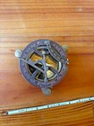 Vintage West London Brass Sundial Compass - Maritime Nautical Surveyors Instrume