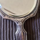 Vintage Jsc Quadrupleplate Beveled Dresser Mirror