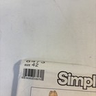 Simplicity 8473 Men   s Fitted Shirts Western Ware Size 42