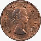 South Africa - 1 2 Penny - 1954