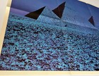 Pink Floyd Dark Side Of The Moon Blue Pyramid Lp Insert Poster 1973 30x20