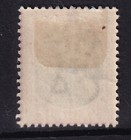 St Kitts-nevis Edvii Sg2  1d Grey-black   Carmine - Mounted Mint
