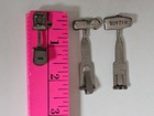  3  Antique Cuff Clips Cards Cheater Washburn Wizard Gambling Casino