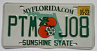 Florida Sunshine State Orange Blossom License Plate Myflorida com  pick One 
