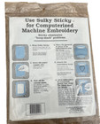 Sulky Sticky Self-adhesive Tear-away Stabilizer-22 5 x36  1 Pkg