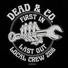 Grateful Dead Shirt T Shirt Road Crew Dead   Company Co  2016 Bob Weir Gd Gdp L