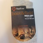 Fox River Boot And Field Wick And Dry Wool Blend Heavyweight Boot Socks Large