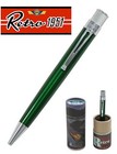Retro 51  vrr-1314   Lacquered Green Tornado Rollerball Pen 