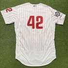 2019 Mlb 150 Jackie Robinson Day Victor Arano Phillies Game Used Jersey Coa