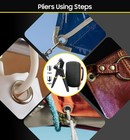 Hapden Grommet Tool Kit 1 2 1 4 3 8 Multi-size Hole Punch  608 1 2  1 4  3 8  