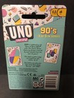 New Mattel Uno 1990s Iconic Card Game Retro Version   Free Shipping 