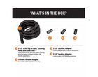 2-1 2 In  X 20 Ft  Dual-flex Tug-a-long Locking Vacuum Hose For Ridgid Wet dry S