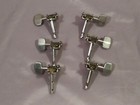 Vintage Grover Tuners Sta-tite Tuning Pegs Nickel Set Of 6
