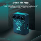 Joyo Distortion Guitar Effect Pedal 2 Modes With Clipping Circuits  opened 