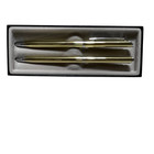 Quill Ballpoint Pen And Mechanical Pencil Set Housed In Grey Box Quill Logo