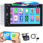 Double Din Car Stereo With Cd dvd Player Apple Carplay   For Double Din Size