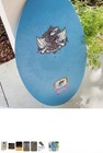 Rare Vintage Maui And Sons Skimboard Blue Shark Design - Rare 