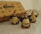 Blossom Bucket Let It Snow Penguins 3 Figures Nib 85826