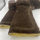 Vtg Revelations Suede Leather Boots Zipper Made In Usa 1960s