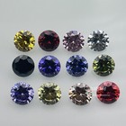 1000pcs 0 8 3 5mm Round Loose Cz Stone High Quality Cubic Zirconia Various Color