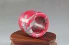 Rare Chicken Blood Stone Archer s Ring Not Jade