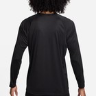 Nike Essential Mens Black Long Sleeve Hydroguard Swim Shirt Upf 40  Medium