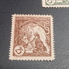 Posta Ceskoslovenska Czechoslovakia Postage Stamps 15 25 50 Mint Hinged Art