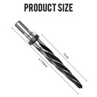 7 8  M2 Hss Straight Shank Bridge Reamer - 5  Flute Length  6-7 8  Oal