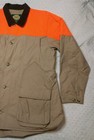 Cabela s Orange Hunting Jacket Coat Game Bag Bird Fowl Heavy Mens Xl Tall Button