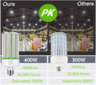 400w Led Corn Cob Light Bulb  E39 Mogul Base 5000k Daylight 56 000lm