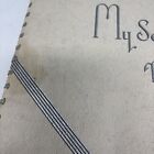 Vtg 1940 s High School Antique Paper Picture Scrapbook Some Clean Unused Pages